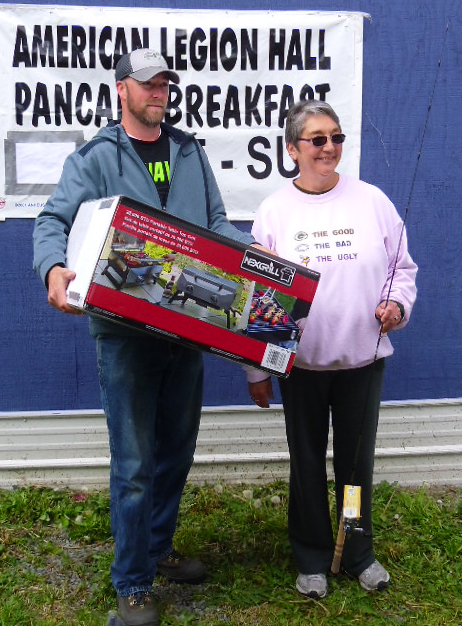 Kyle Wolever, 3rd Place - Loretta Wenzel, 2nd Place-With Prizes 